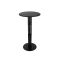 Monti HeatLine Vibe bartafel met terrasverwarmer 1500W ø60cm (h: 110cm)
