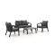 Forza Iseo stoel-bank loungeset 4-delig