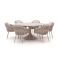 SUNS Nappa/Nova ø170cm dining tuinset 7-delig