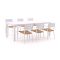 Bellagio Cino/Menzano 220cm dining tuinset 7-delig stapelbaar