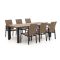 Manifesto Villongo/ROUGH-S 220cm dining tuinset 7-delig stapelbaar