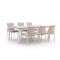 Il Tempo Cetona/La Fonte 220cm dining tuinset 7-delig stapelbaar