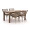 Intenso Busso/ROUGH-S 160cm dining tuinset 5-delig