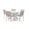 Bellagio Anzio/Lodola ø150cm dining tuinset 6-delig stapelbaar