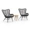 Intenso Rovello/ROUGH-K 40cm lounge balkonset 3-delig