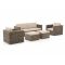 ROUGH-C stoel-bank loungeset 5-delig