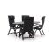 Bellagio Fermo/Fidenza ovaal 180cm dining tuinset 5-delig verstelbaar