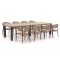 Manifesto Belpasso/ROUGH-S 300cm dining tuinset 9-delig stapelbaar