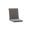 Tuinkussen 83x42cm t.b.v. klapstoel Country/Leeds - Grey Melange