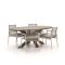Bellagio Pizzoli/ROUGH-Y Ellips 200cm dining tuinset 5-delig stapelbaar
