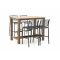 Apple Bee Hawaii/ROUGH-X 135cm barset 5-delig