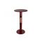 Monti HeatLine Vibe bartafel met terrasverwarmer 1500W ø60cm (h: 110cm) - Red