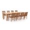 Sunyard Jakarta/Oxford 300cm dining tuinset 9-delig stapelbaar