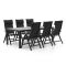 Bellagio Lugo/Fidenza 220cm dining tuinset 7-delig verstelbaar
