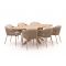 Hartman Sevilla/San Sebastian 200cm dining tuinset 7-delig