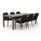 Tierra Outdoor Liv/La Fonte 220cm dining tuinset 7-delig stapelbaar