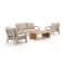 Bellagio Bisenzio stoel-bank loungeset 4-delig