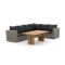 Intenso Carpino/ROUGH-L dining loungeset 3-delig rechts