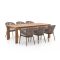 SUNS Santorini/Erice 240cm dining tuinset 7-delig