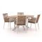 Manifesto Rivola/Fidenza 180cm ovaal dining tuinset 7-delig