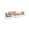 Bellagio Brasimone stoel-bank loungeset 4-delig