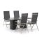 Bernstein Koblenz 180cm dining tuinset 5-delig verstelbaar