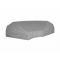 SUNS Tuinmeubelhoes S24 Blocchi lounge hoekmodule 2-zits 277x120x87cm - Mid Grey