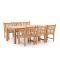 Sunyard Wales/Oxford 220cm dining tuinset 7-delig