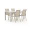 Forza Centallo/Sestino 160cm dining tuinset 5-delig stapelbaar