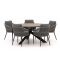 Bellagio Mineo/ROUGH-Y ø 150cm dining tuinset 6-delig