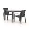 R&S Design Altea/Sestino 90cm dining tuinset 3-delig stapelbaar