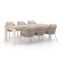 Bellagio Mineo/ROUGH-X 240cm dining tuinset 7-delig