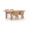 Hartman Sophie Studio/Almeria 200cm dining tuinset 5-delig