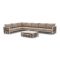 Bellagio Cadora hoek loungeset 5-delig links 7-zits