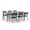 Forza Vico/Sora 220cm dining tuinset 7-delig stapelbaar