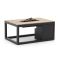 Cosiraw lounge vuurtafel 120x80x55cm