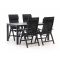 Bellagio Avenza/Fidenza 160cm dining tuinset 5-delig verstelbaar