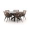 Intenso Asti/Ferrone Ø150cm dining tuinset 6-delig