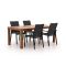 Bellagio Albinea/Oxford 200cm dining tuinset 5-delig stapelbaar