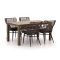 Intenso Busso/ROUGH-S 160cm dining tuinset 5-delig