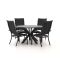 Bellagio Lugo/Fidenza ø 126cm dining tuinset 5-delig stapelbaar