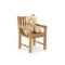Kinder tuinstoel 35x40x56cm/KiKabeer Groot 30cm Bruin