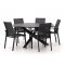 Bellagio Albinea/Lodola ø150cm dining tuinset 6-delig stapelbaar