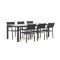 Bellagio Roma/Fidenza 220cm dining tuinset 7-delig stapelbaar