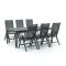Bellagio Lugo/Fidenza 220cm dining tuinset 7-delig verstelbaar