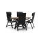 Bellagio Fermo/Fidenza ovaal 180cm dining tuinset 5-delig verstelbaar