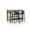 Forza Cali/ROUGH-X 135cm barset 5-delig stapelbaar