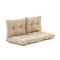 Madison Florance loungekussenset rug ca. 60x40cm zit ca. 60x60cm 4-delig