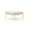 Manifesto Alzano lounge voetenbank 78x78cm - White (incl. kussen)