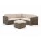 ROUGH-C hoek loungeset 4-delig